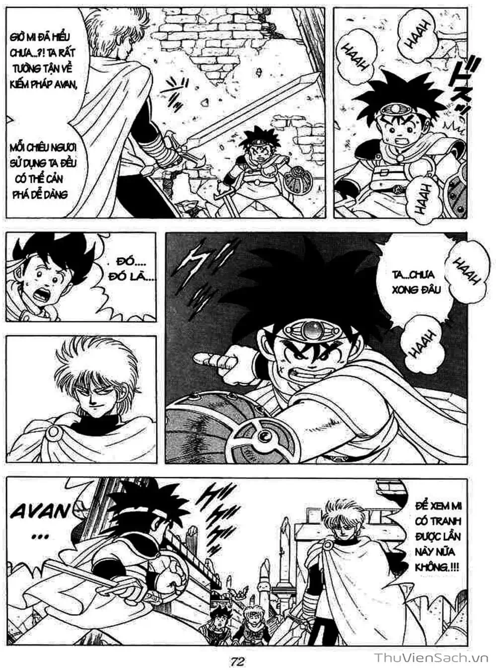 Truyện Tranh Dấu Ấn Rồng Thiêng - Dragon Quest trang 4