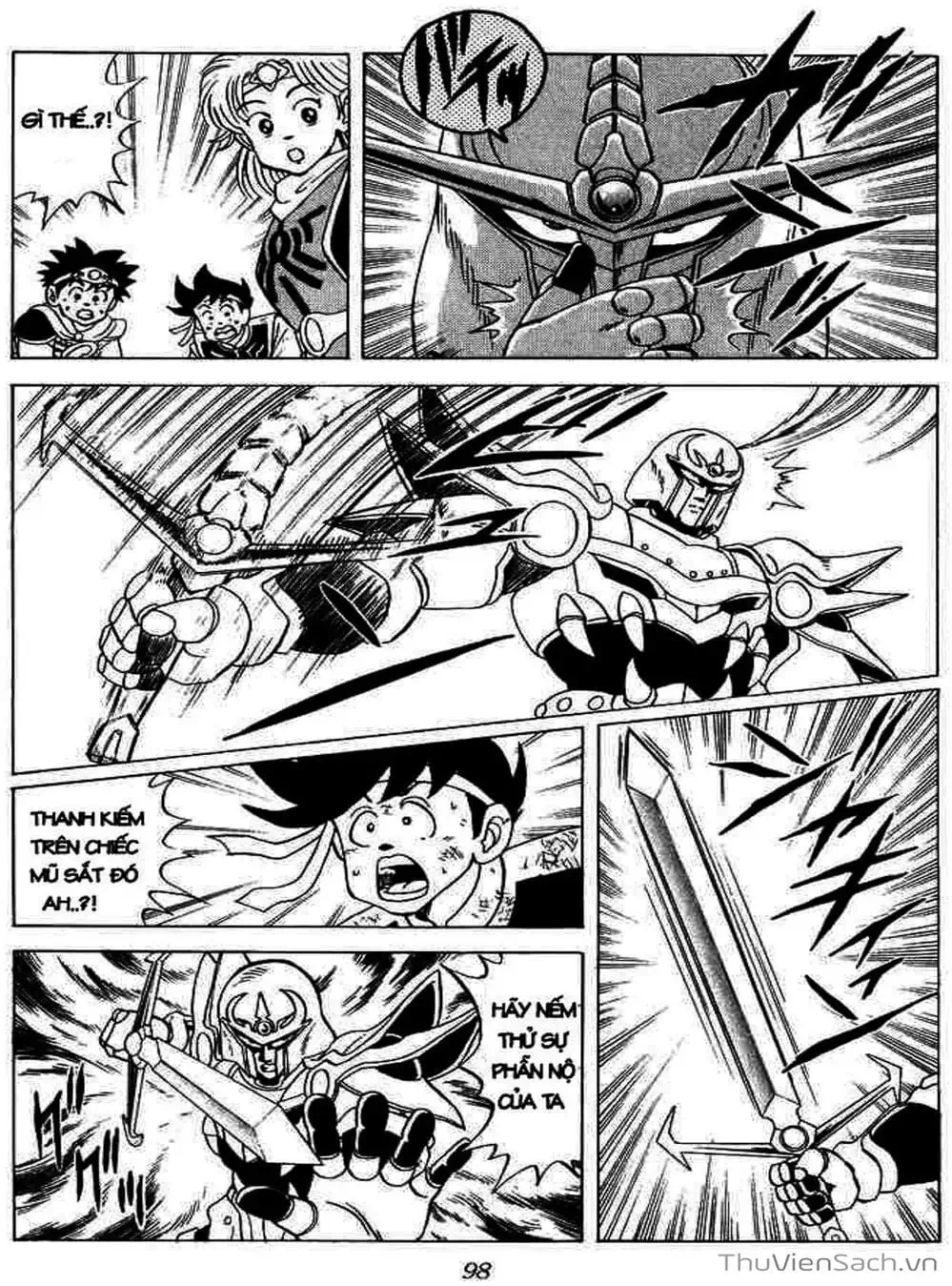 Truyện Tranh Dấu Ấn Rồng Thiêng - Dragon Quest trang 4