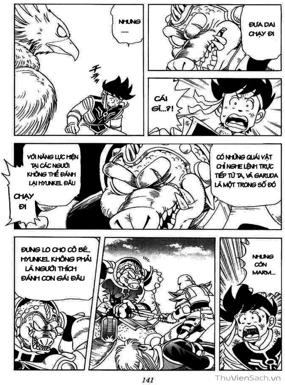 Truyện Tranh Dấu Ấn Rồng Thiêng - Dragon Quest trang 4