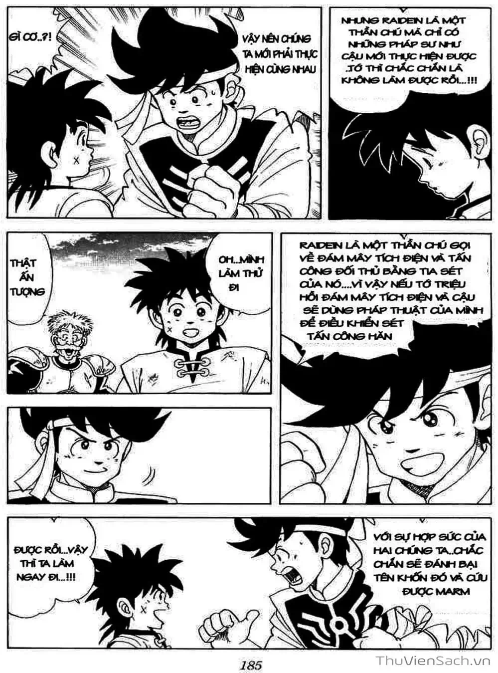 Truyện Tranh Dấu Ấn Rồng Thiêng - Dragon Quest trang 4