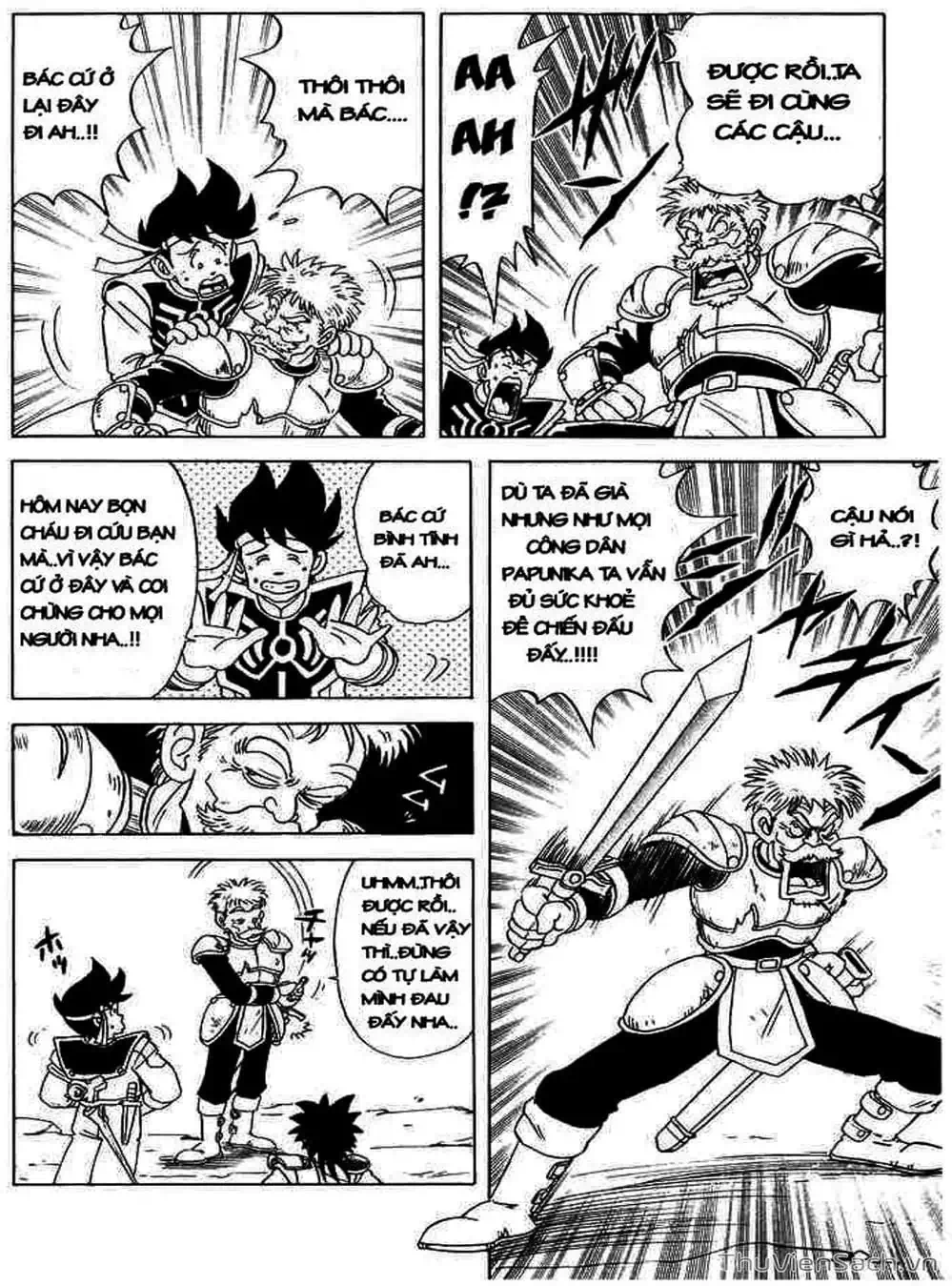 Truyện Tranh Dấu Ấn Rồng Thiêng - Dragon Quest trang 4