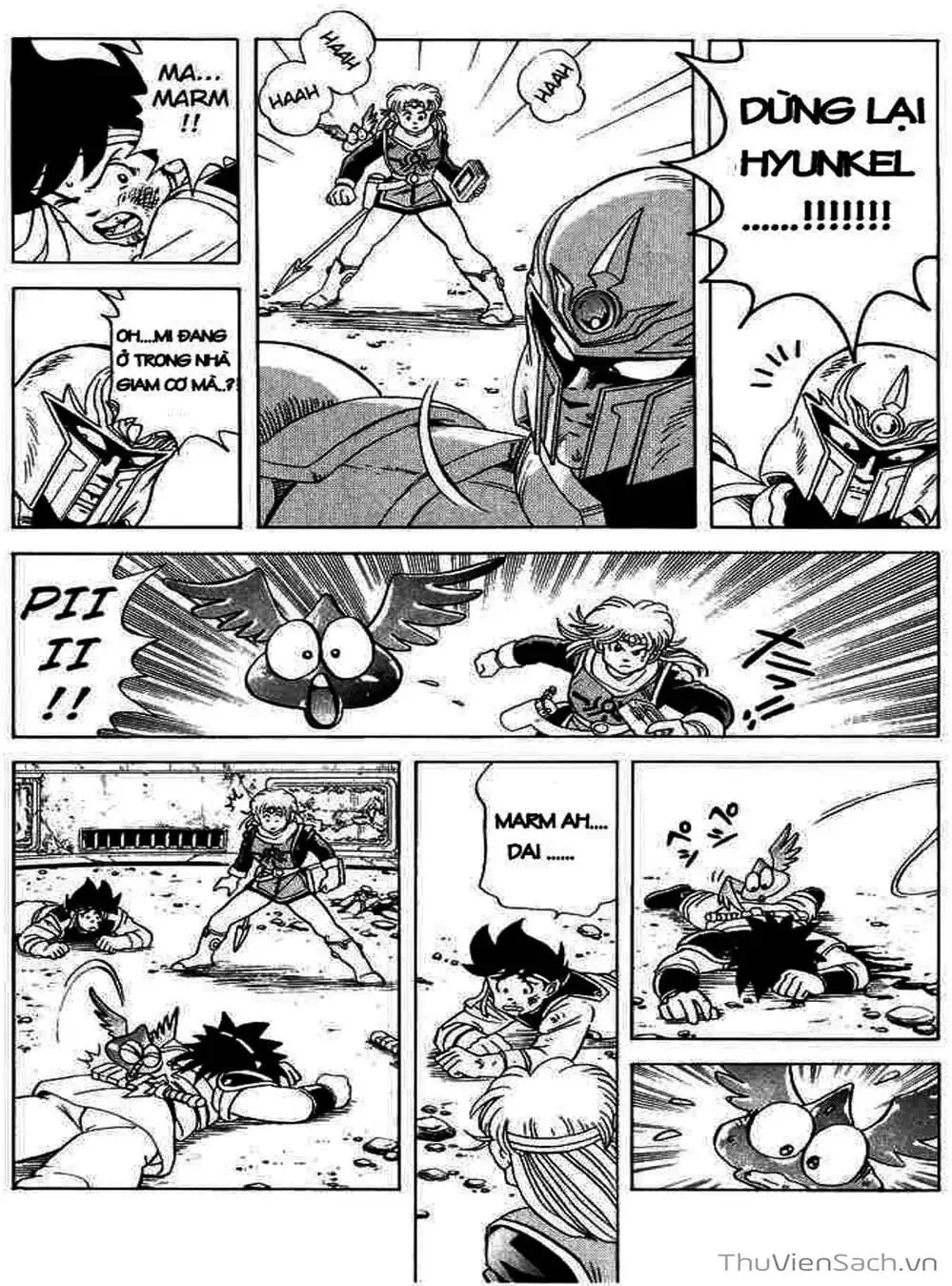 Truyện Tranh Dấu Ấn Rồng Thiêng - Dragon Quest trang 4