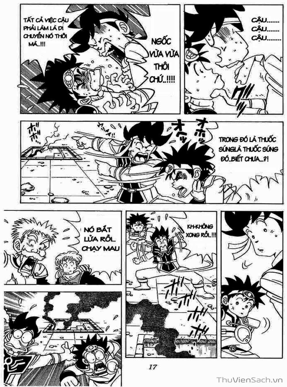 Truyện Tranh Dấu Ấn Rồng Thiêng - Dragon Quest trang 4