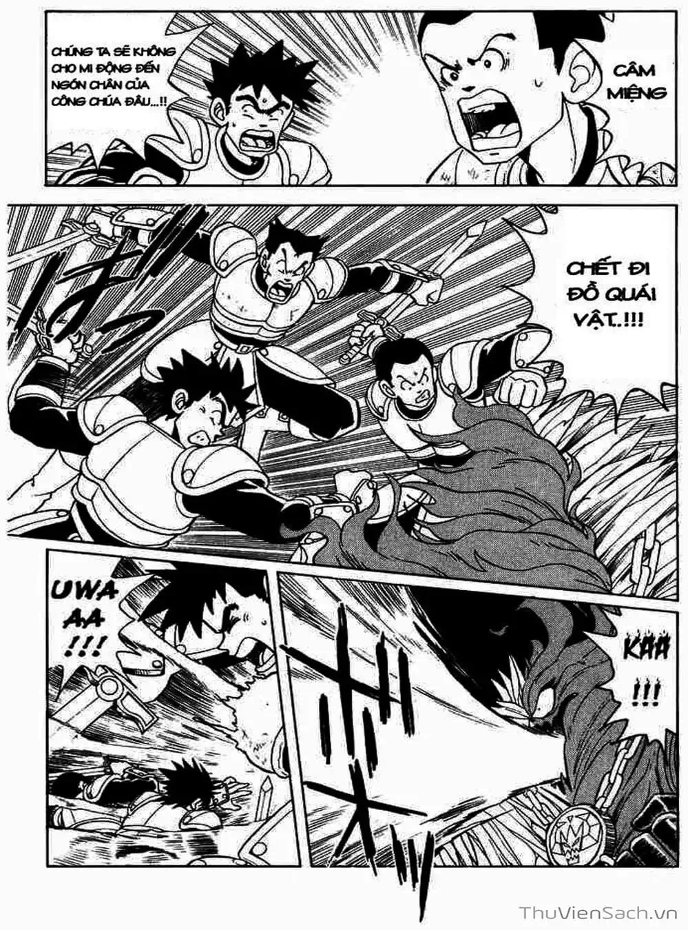 Truyện Tranh Dấu Ấn Rồng Thiêng - Dragon Quest trang 4