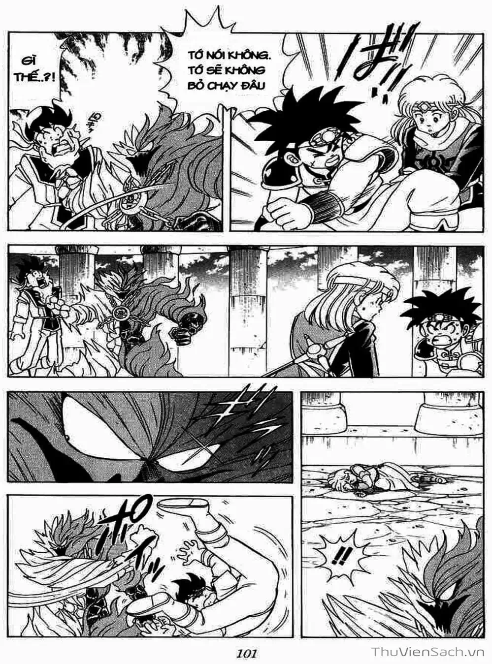 Truyện Tranh Dấu Ấn Rồng Thiêng - Dragon Quest trang 4