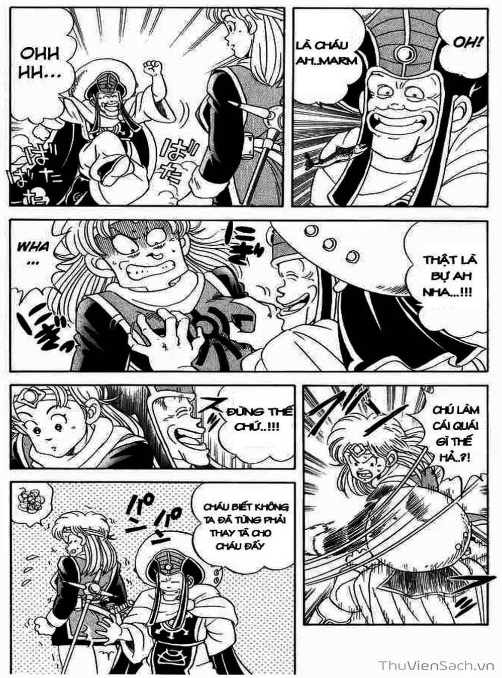 Truyện Tranh Dấu Ấn Rồng Thiêng - Dragon Quest trang 4