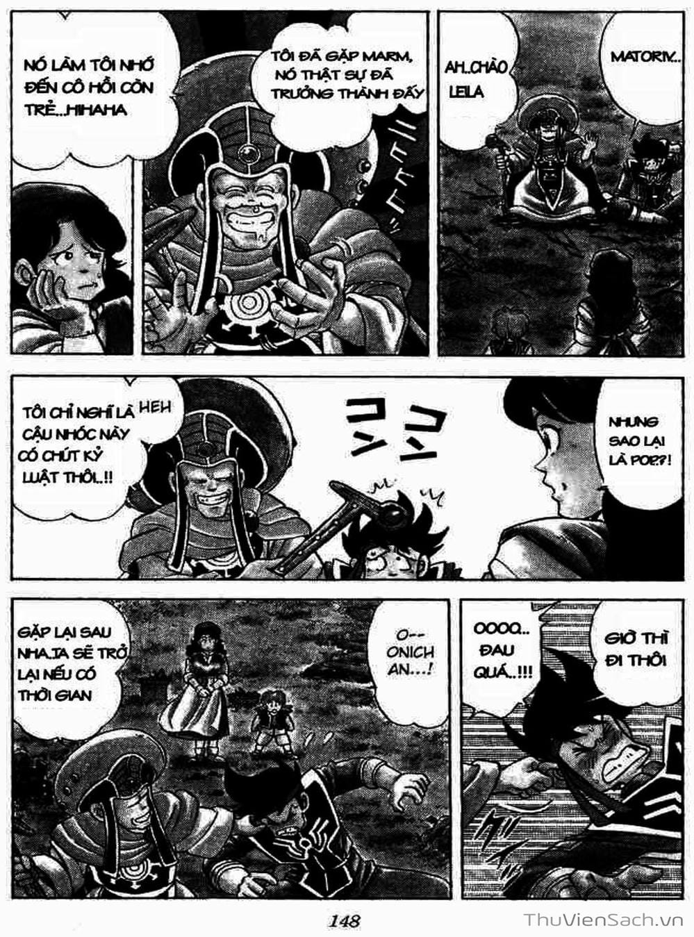 Truyện Tranh Dấu Ấn Rồng Thiêng - Dragon Quest trang 4