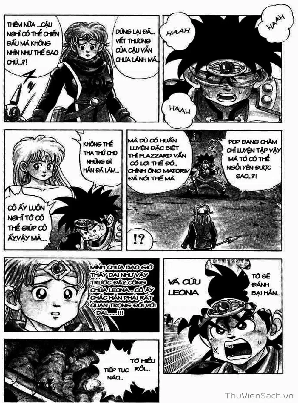 Truyện Tranh Dấu Ấn Rồng Thiêng - Dragon Quest trang 4