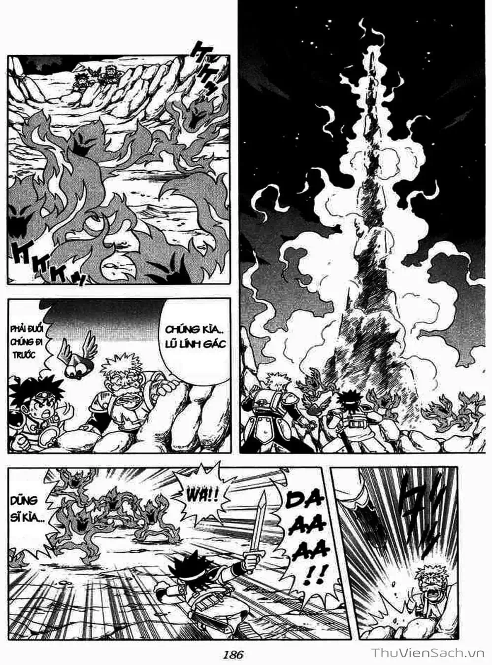 Truyện Tranh Dấu Ấn Rồng Thiêng - Dragon Quest trang 4