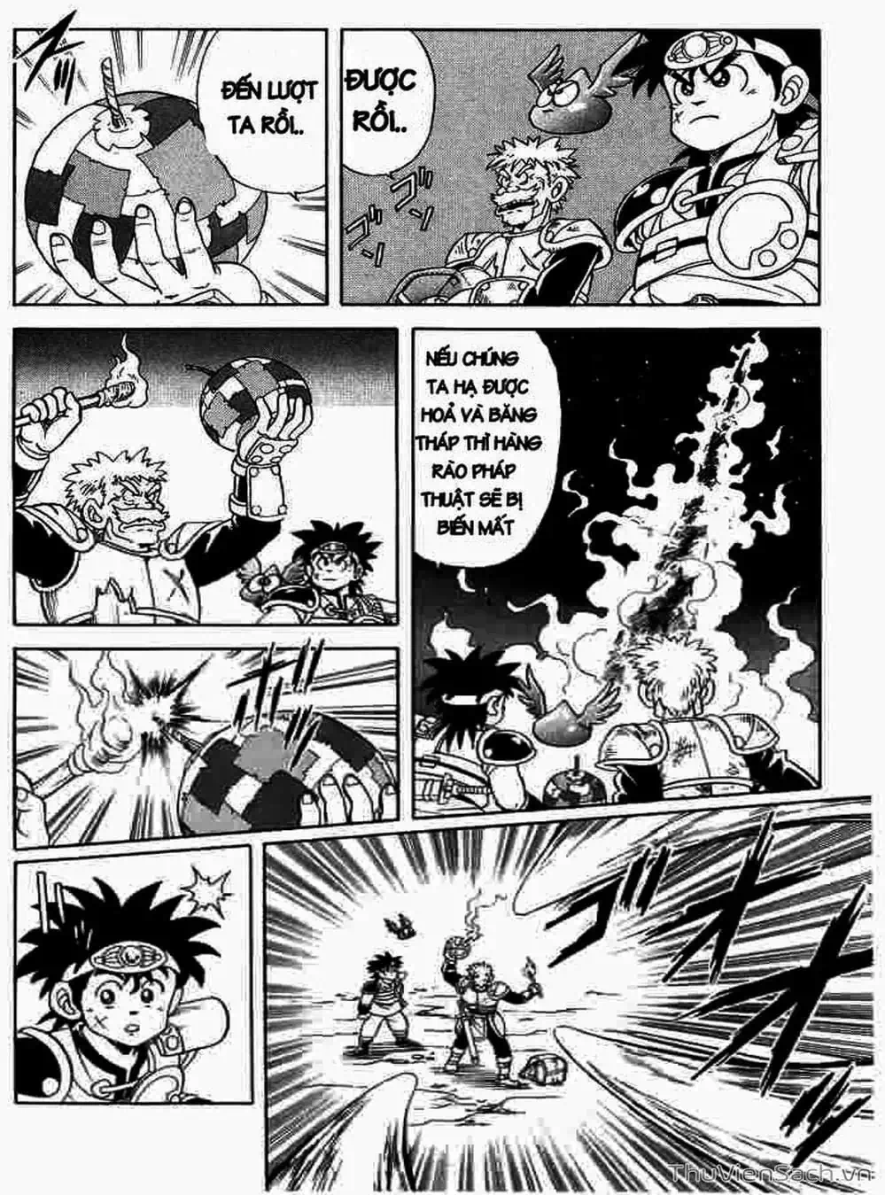 Truyện Tranh Dấu Ấn Rồng Thiêng - Dragon Quest trang 4