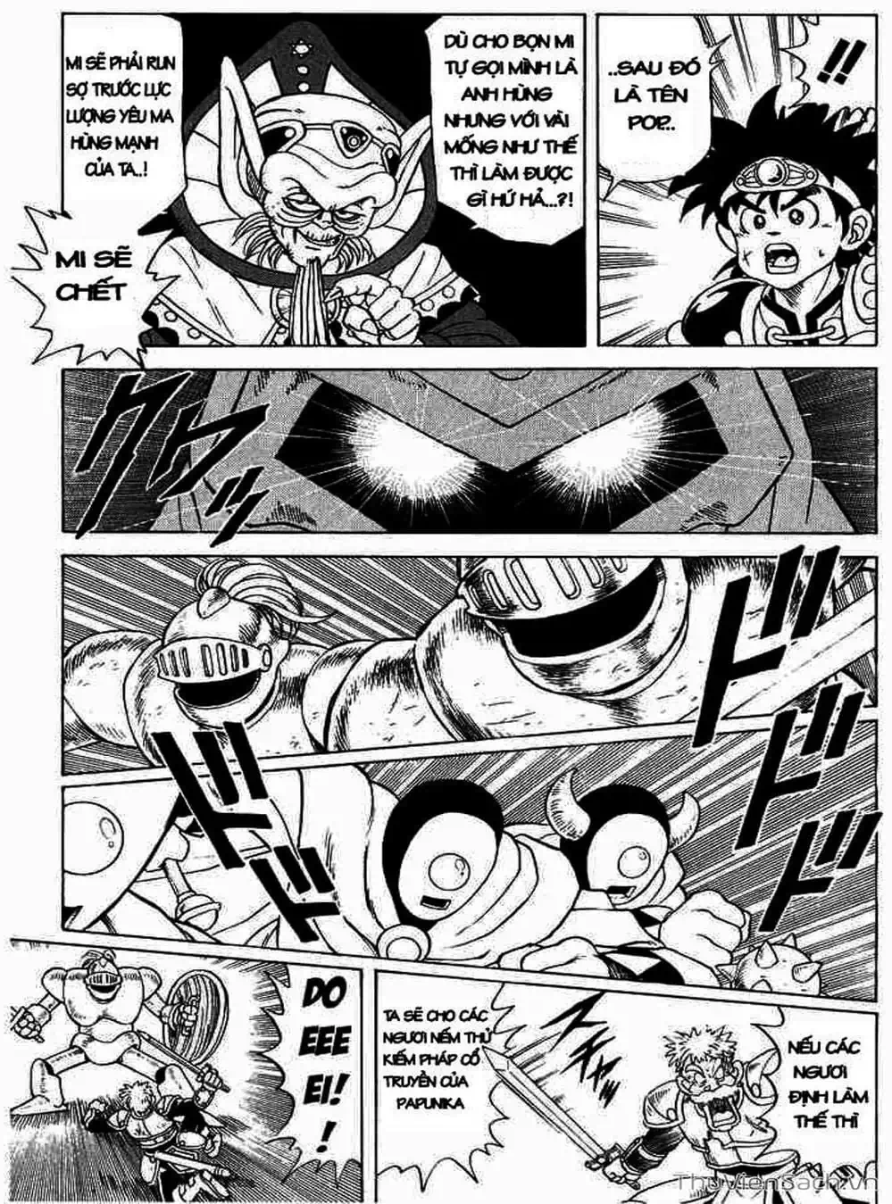 Truyện Tranh Dấu Ấn Rồng Thiêng - Dragon Quest trang 4