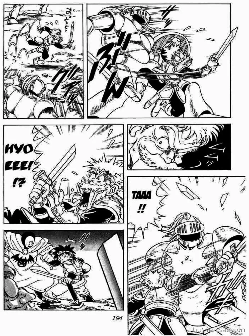 Truyện Tranh Dấu Ấn Rồng Thiêng - Dragon Quest trang 4