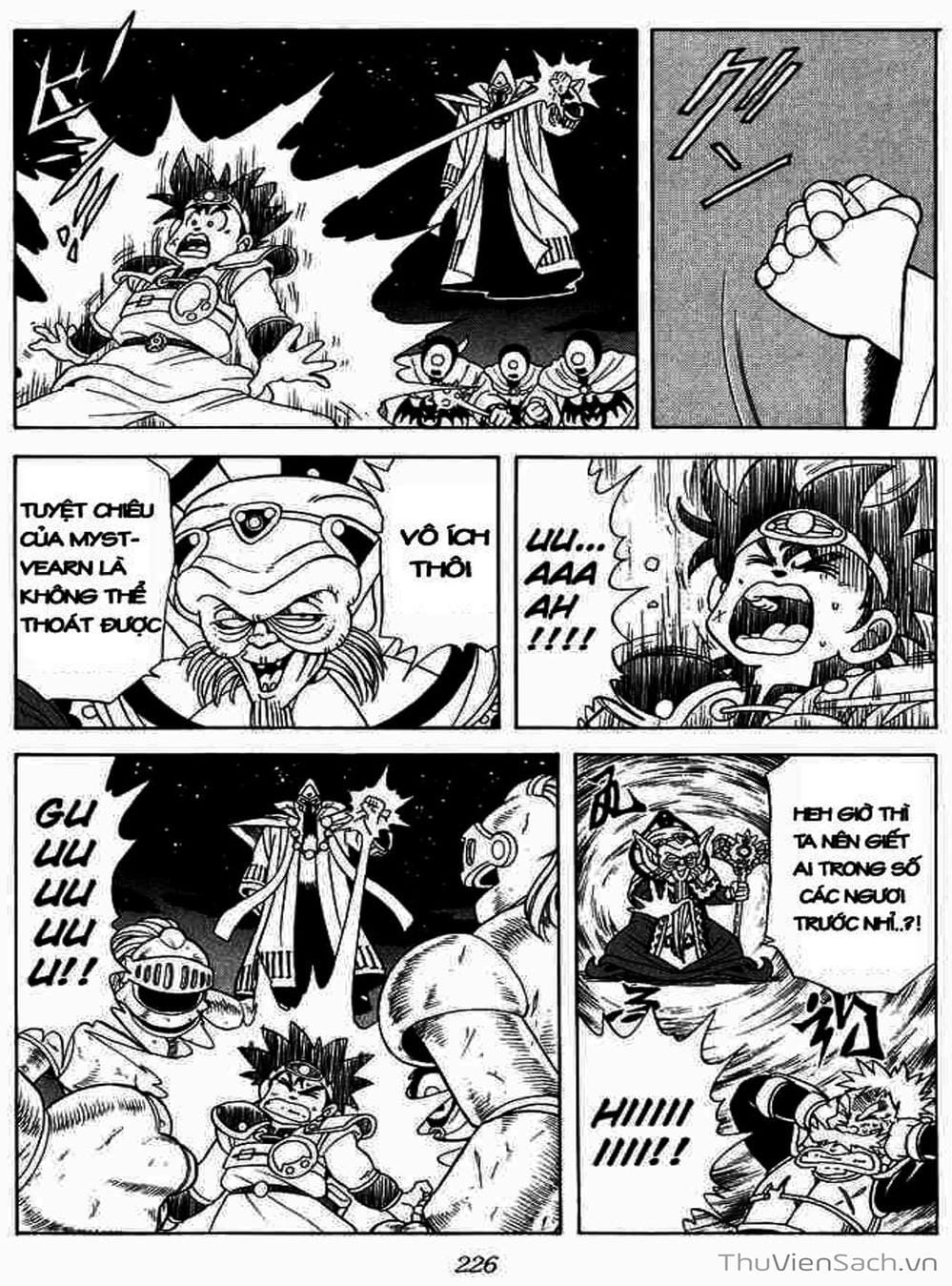 Truyện Tranh Dấu Ấn Rồng Thiêng - Dragon Quest trang 4