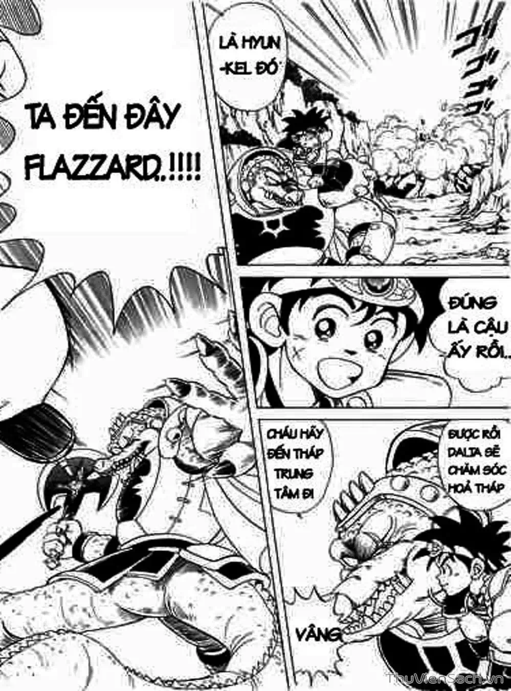 Truyện Tranh Dấu Ấn Rồng Thiêng - Dragon Quest trang 4