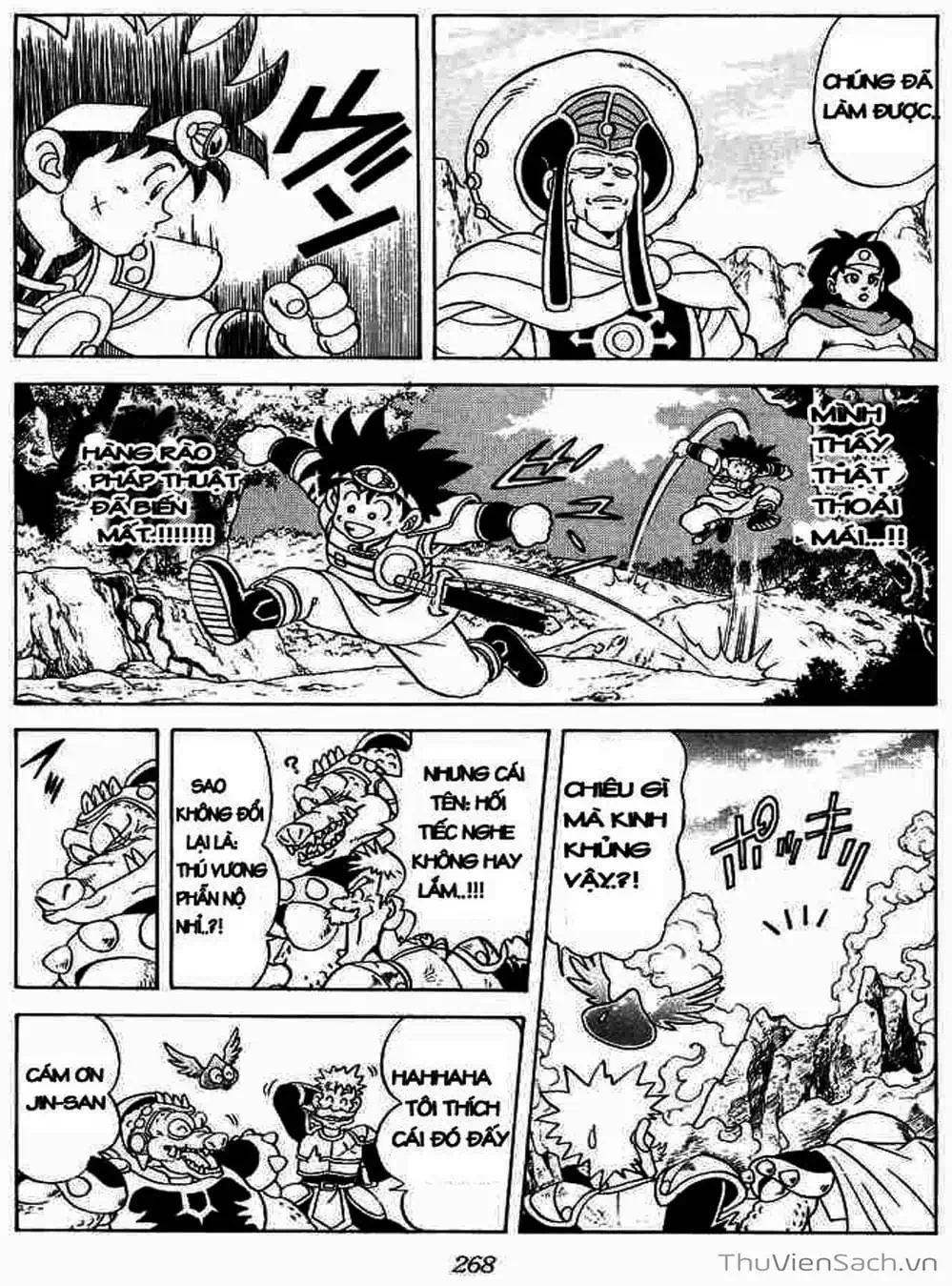 Truyện Tranh Dấu Ấn Rồng Thiêng - Dragon Quest trang 4
