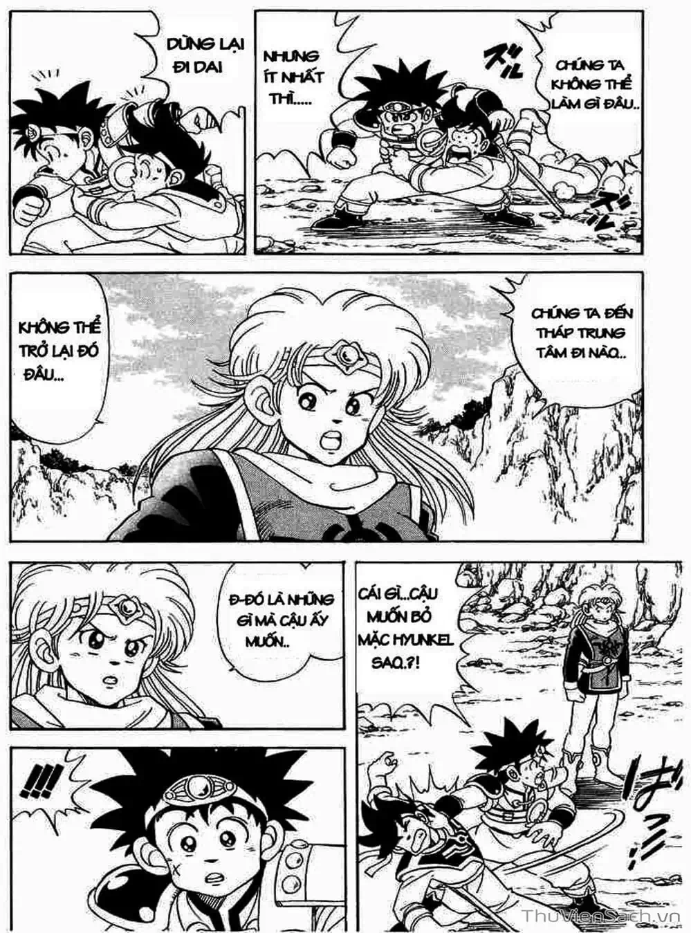 Truyện Tranh Dấu Ấn Rồng Thiêng - Dragon Quest trang 4