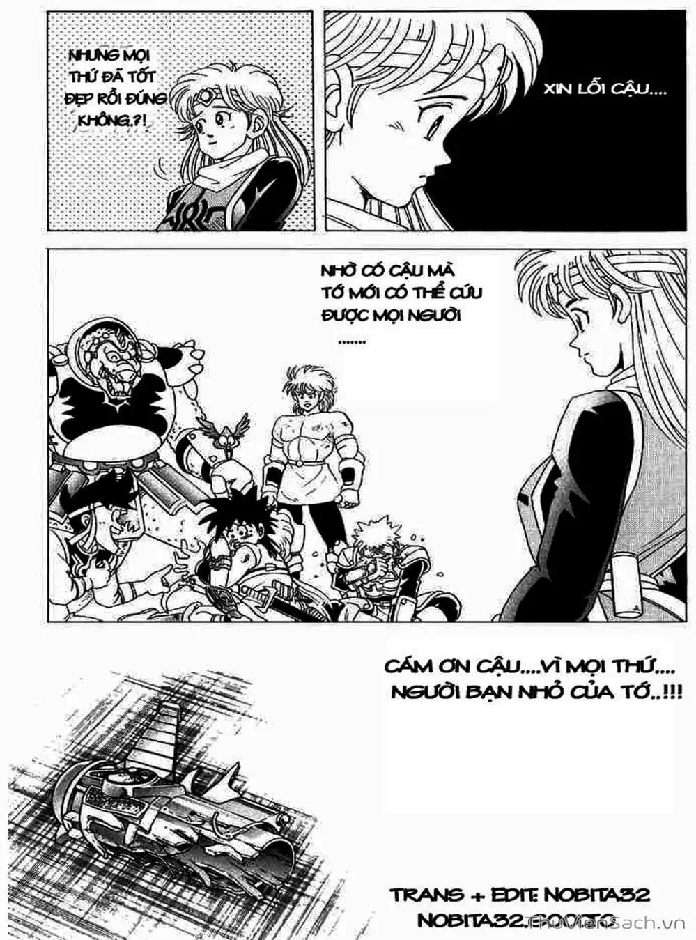 Truyện Tranh Dấu Ấn Rồng Thiêng - Dragon Quest trang 4