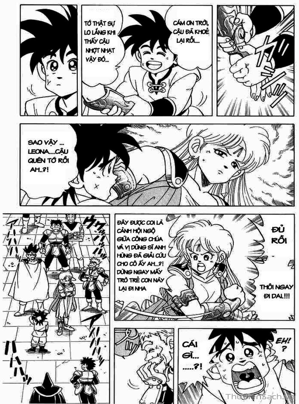 Truyện Tranh Dấu Ấn Rồng Thiêng - Dragon Quest trang 4