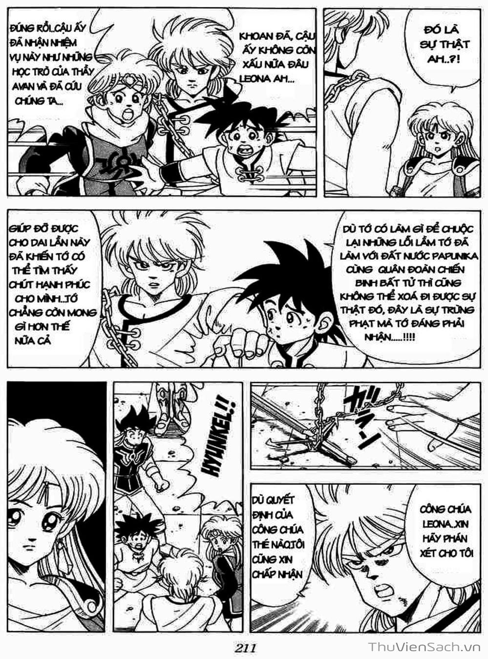 Truyện Tranh Dấu Ấn Rồng Thiêng - Dragon Quest trang 4