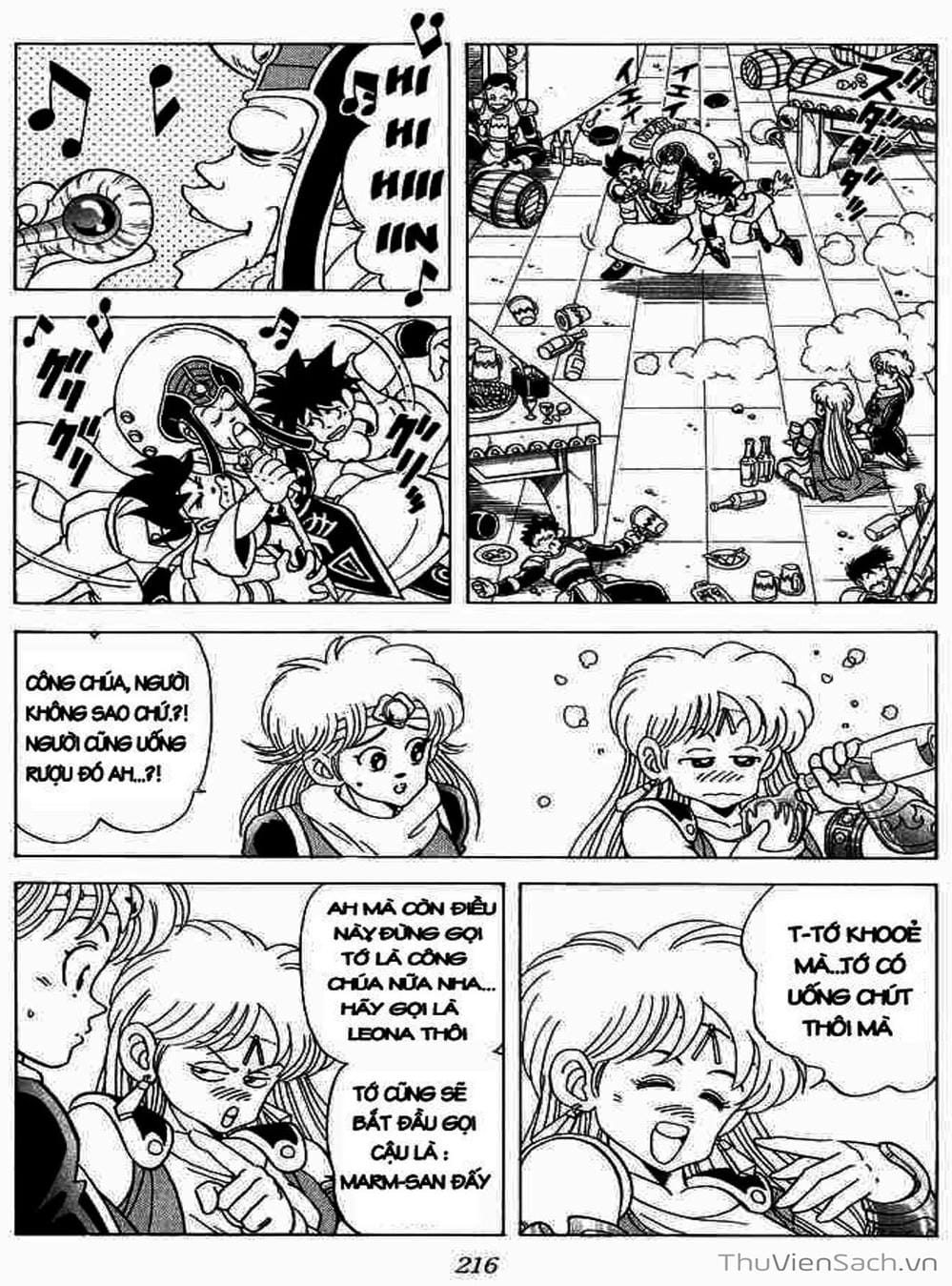 Truyện Tranh Dấu Ấn Rồng Thiêng - Dragon Quest trang 4