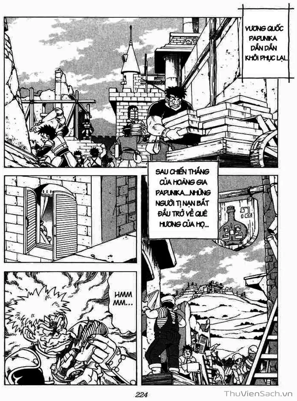 Truyện Tranh Dấu Ấn Rồng Thiêng - Dragon Quest trang 4