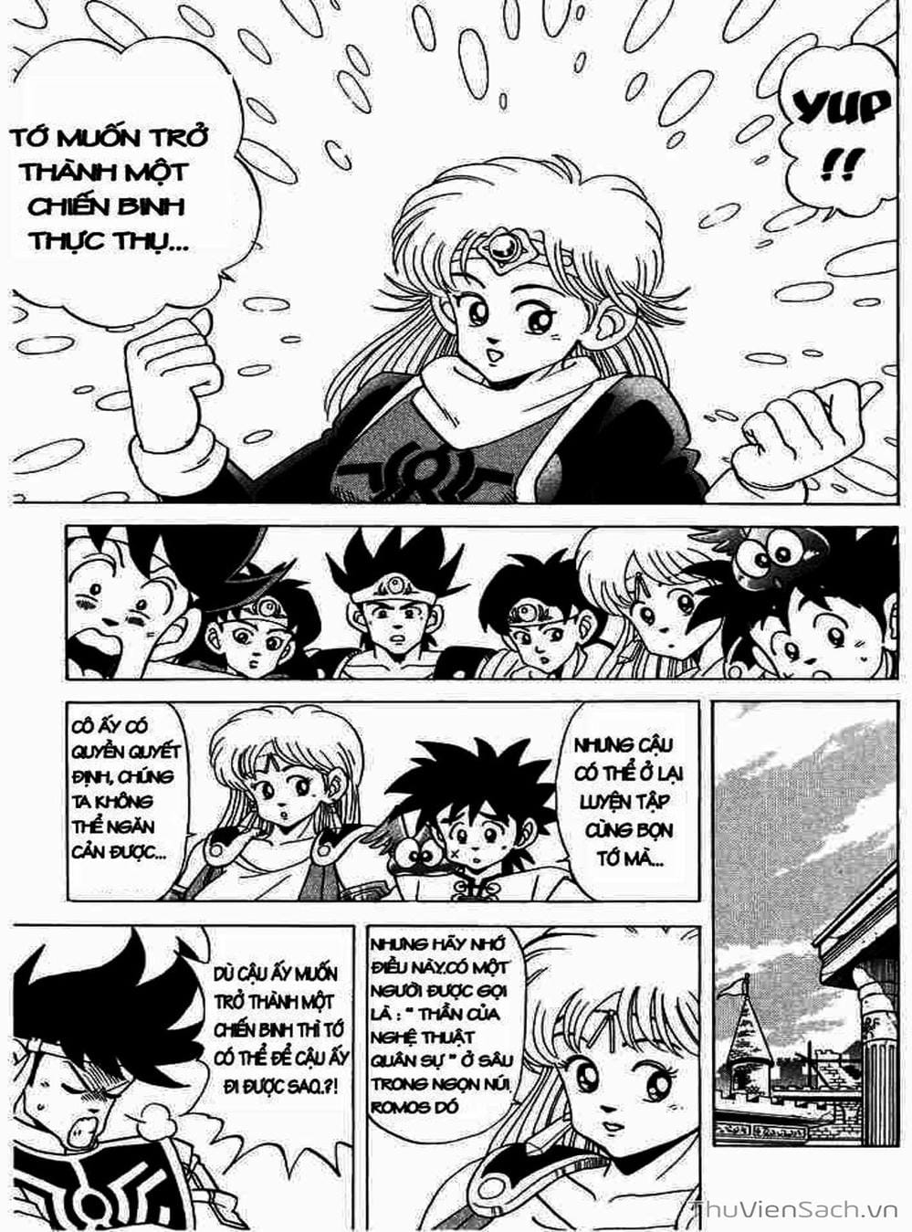 Truyện Tranh Dấu Ấn Rồng Thiêng - Dragon Quest trang 4