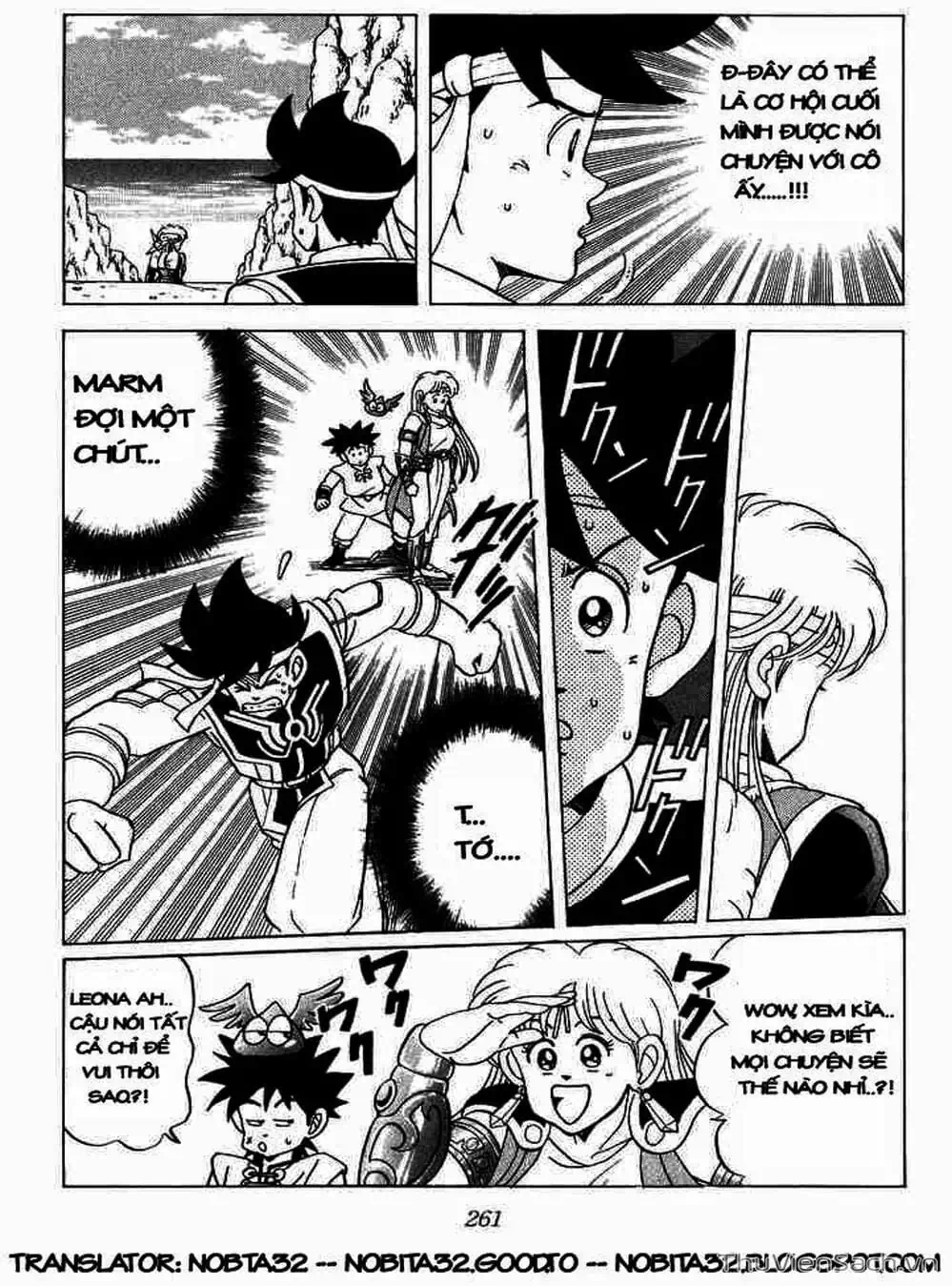 Truyện Tranh Dấu Ấn Rồng Thiêng - Dragon Quest trang 4