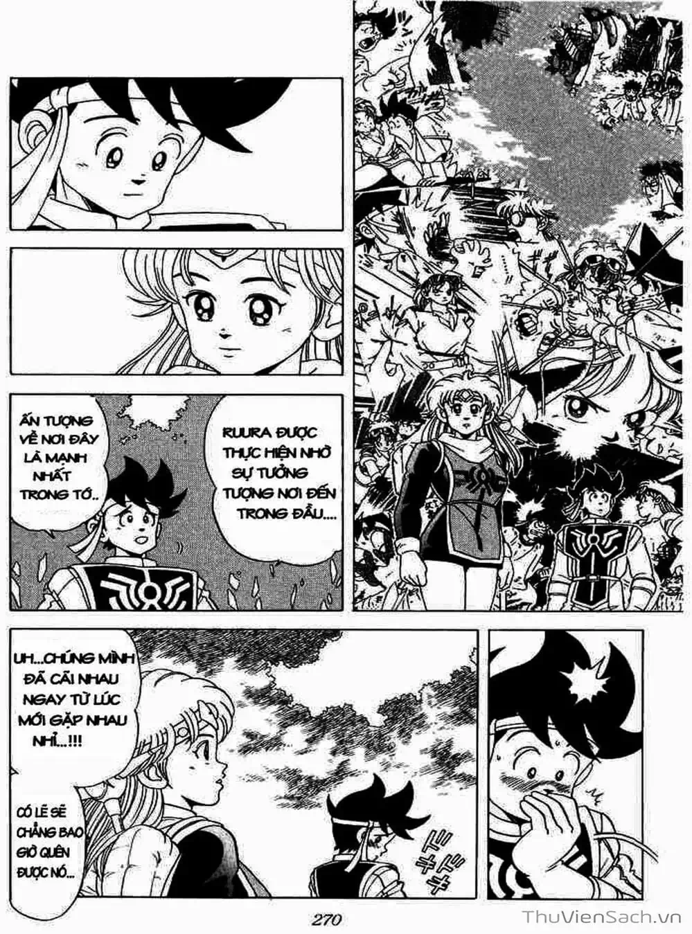 Truyện Tranh Dấu Ấn Rồng Thiêng - Dragon Quest trang 4