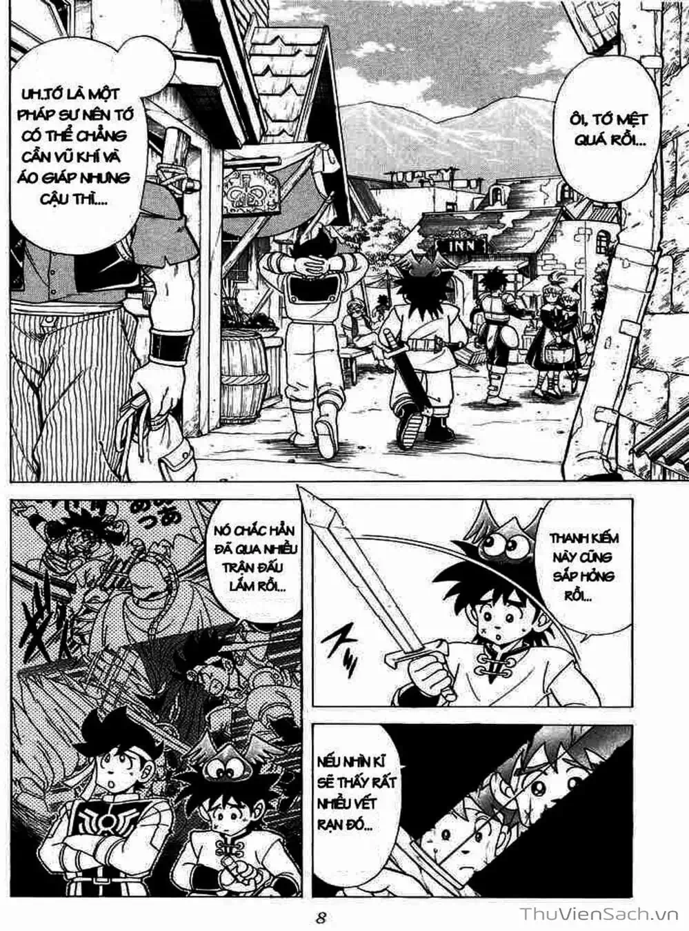 Truyện Tranh Dấu Ấn Rồng Thiêng - Dragon Quest trang 4