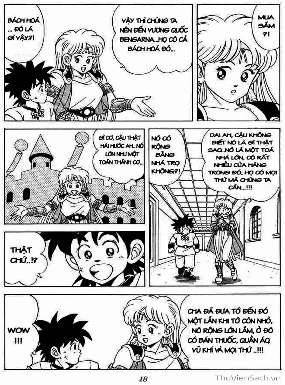 Truyện Tranh Dấu Ấn Rồng Thiêng - Dragon Quest trang 4