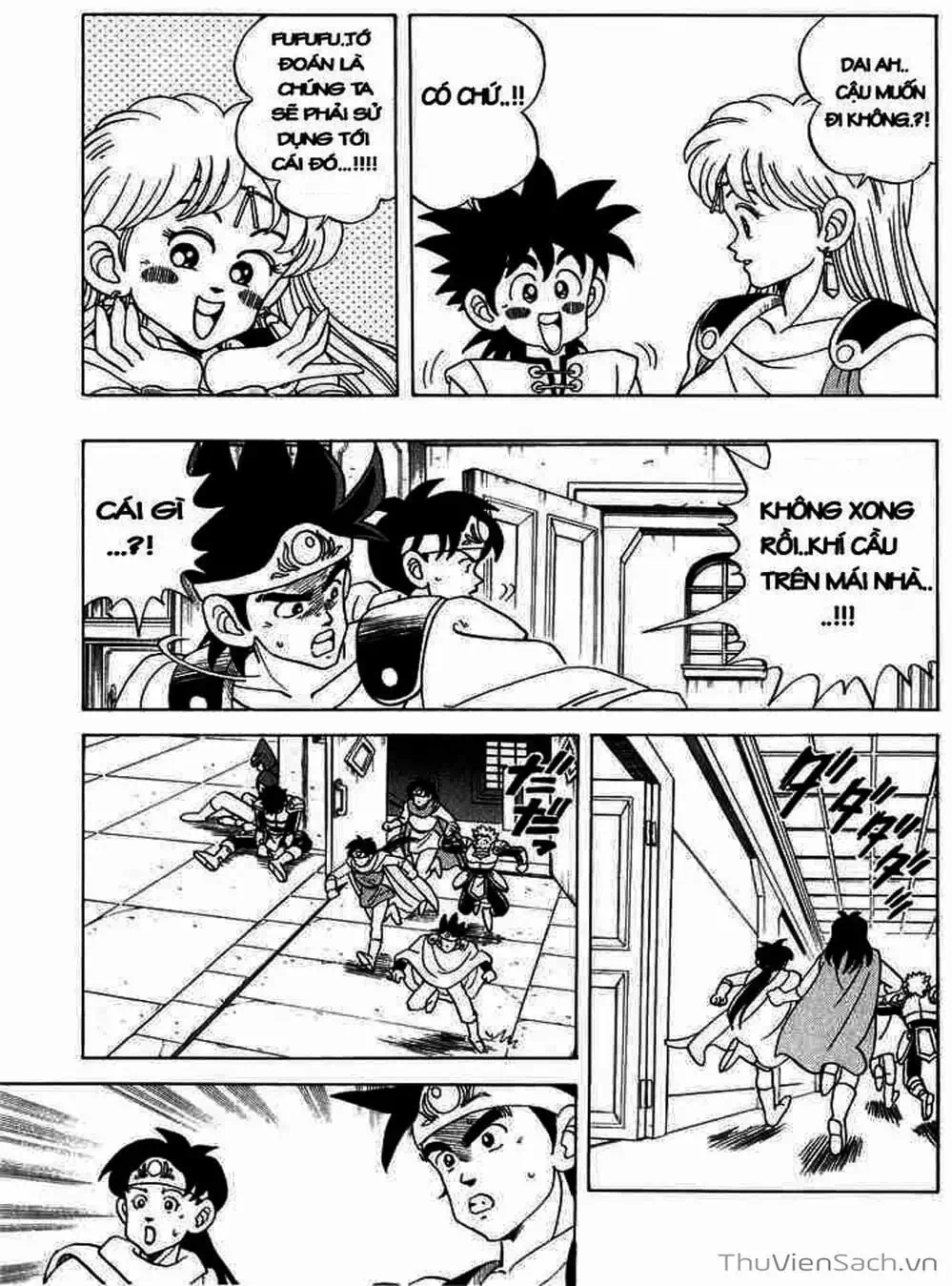 Truyện Tranh Dấu Ấn Rồng Thiêng - Dragon Quest trang 4