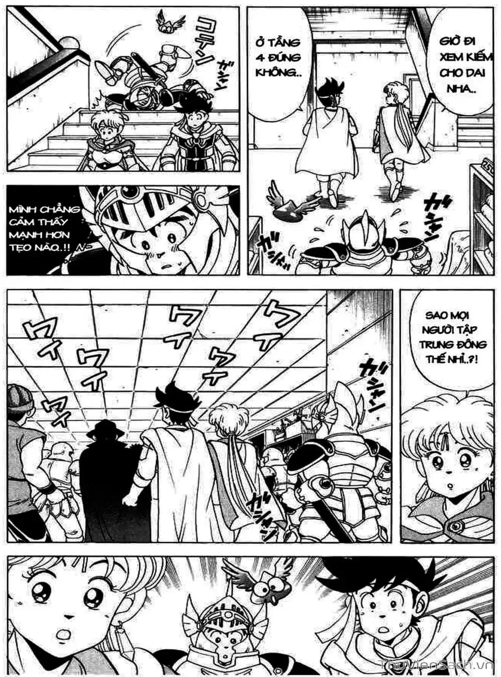 Truyện Tranh Dấu Ấn Rồng Thiêng - Dragon Quest trang 4