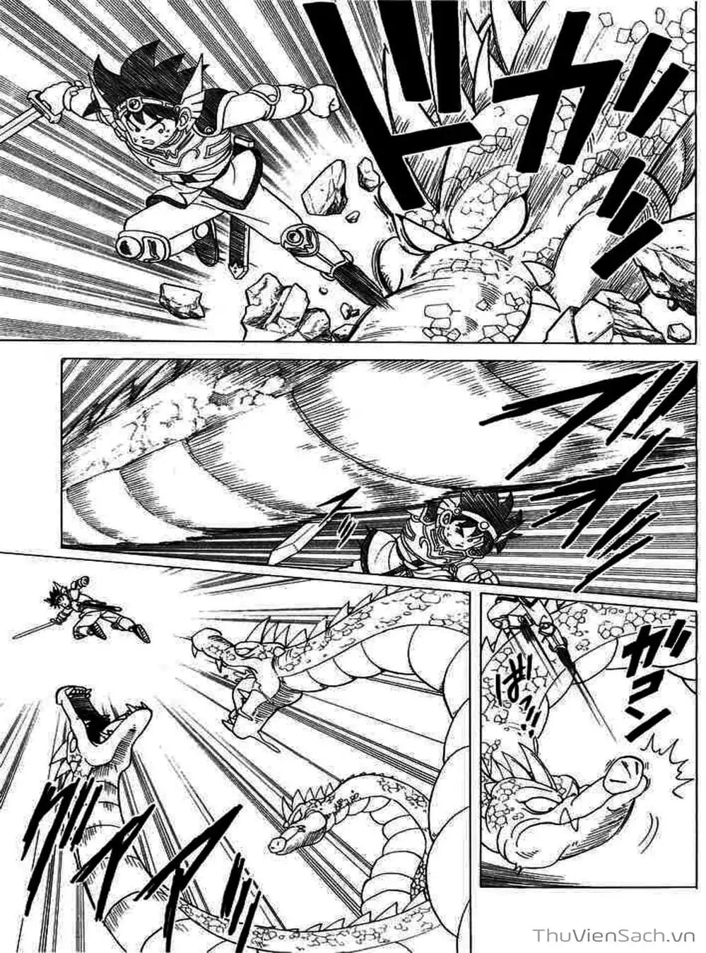 Truyện Tranh Dấu Ấn Rồng Thiêng - Dragon Quest trang 4