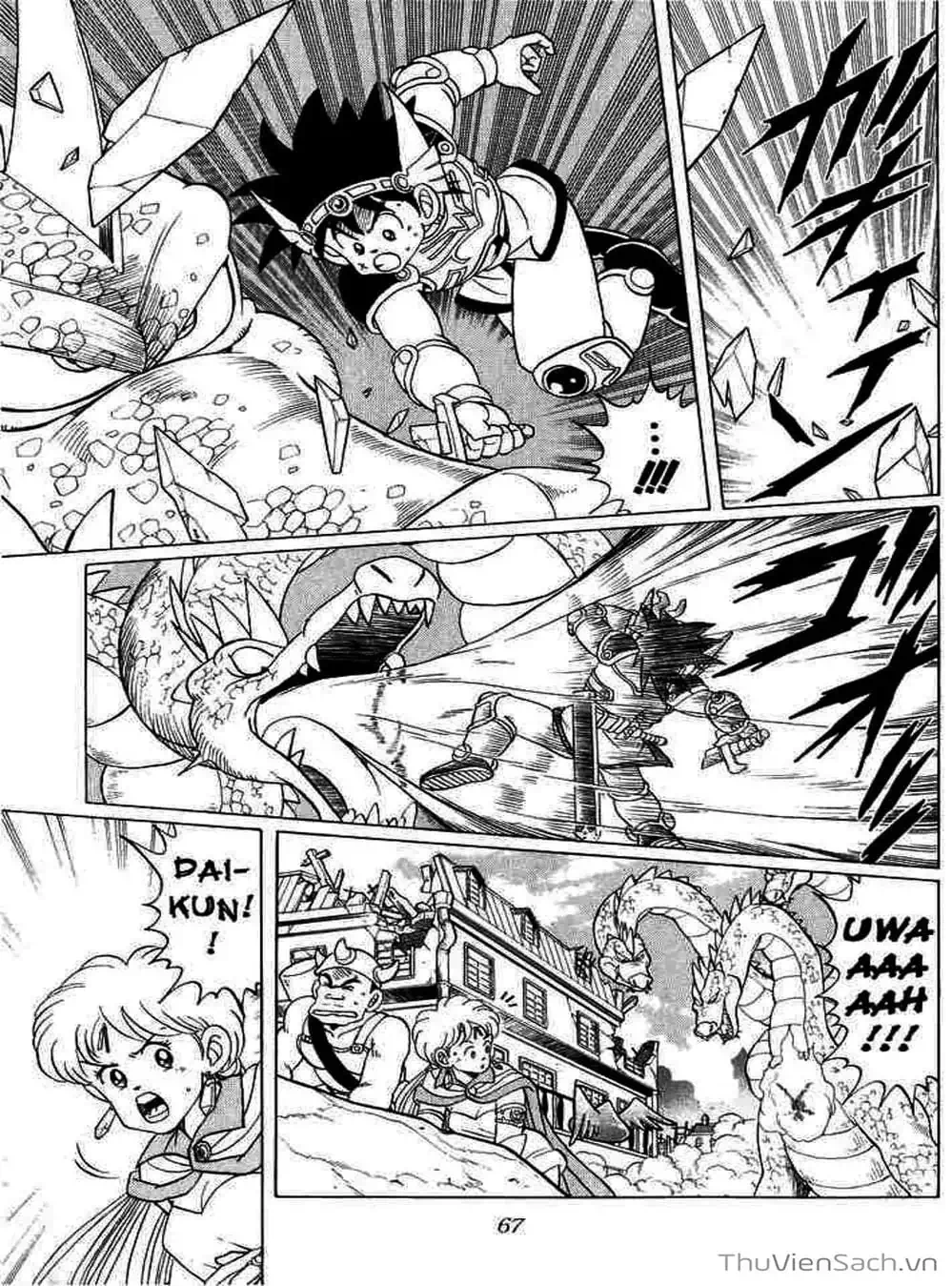 Truyện Tranh Dấu Ấn Rồng Thiêng - Dragon Quest trang 4