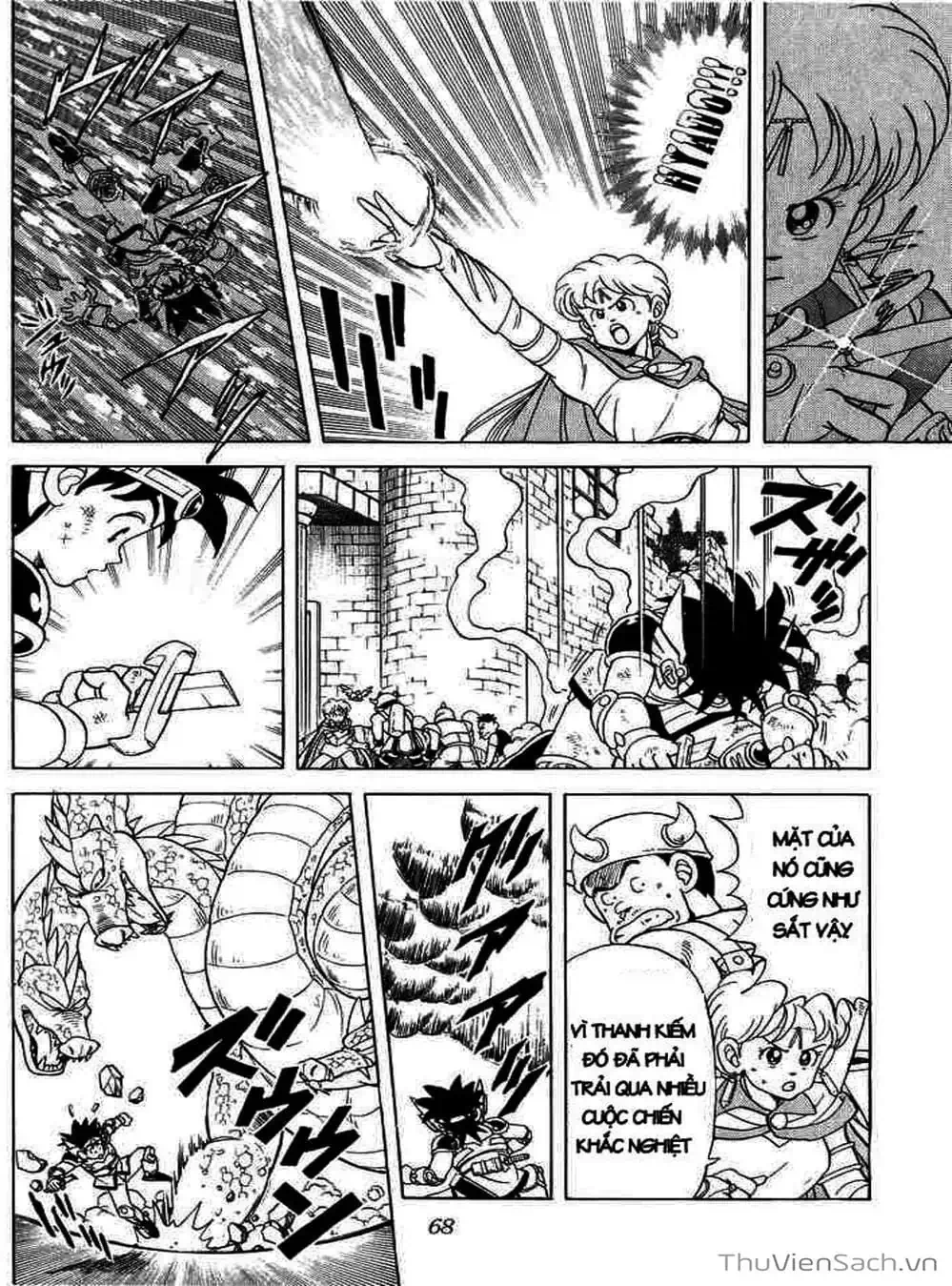 Truyện Tranh Dấu Ấn Rồng Thiêng - Dragon Quest trang 4