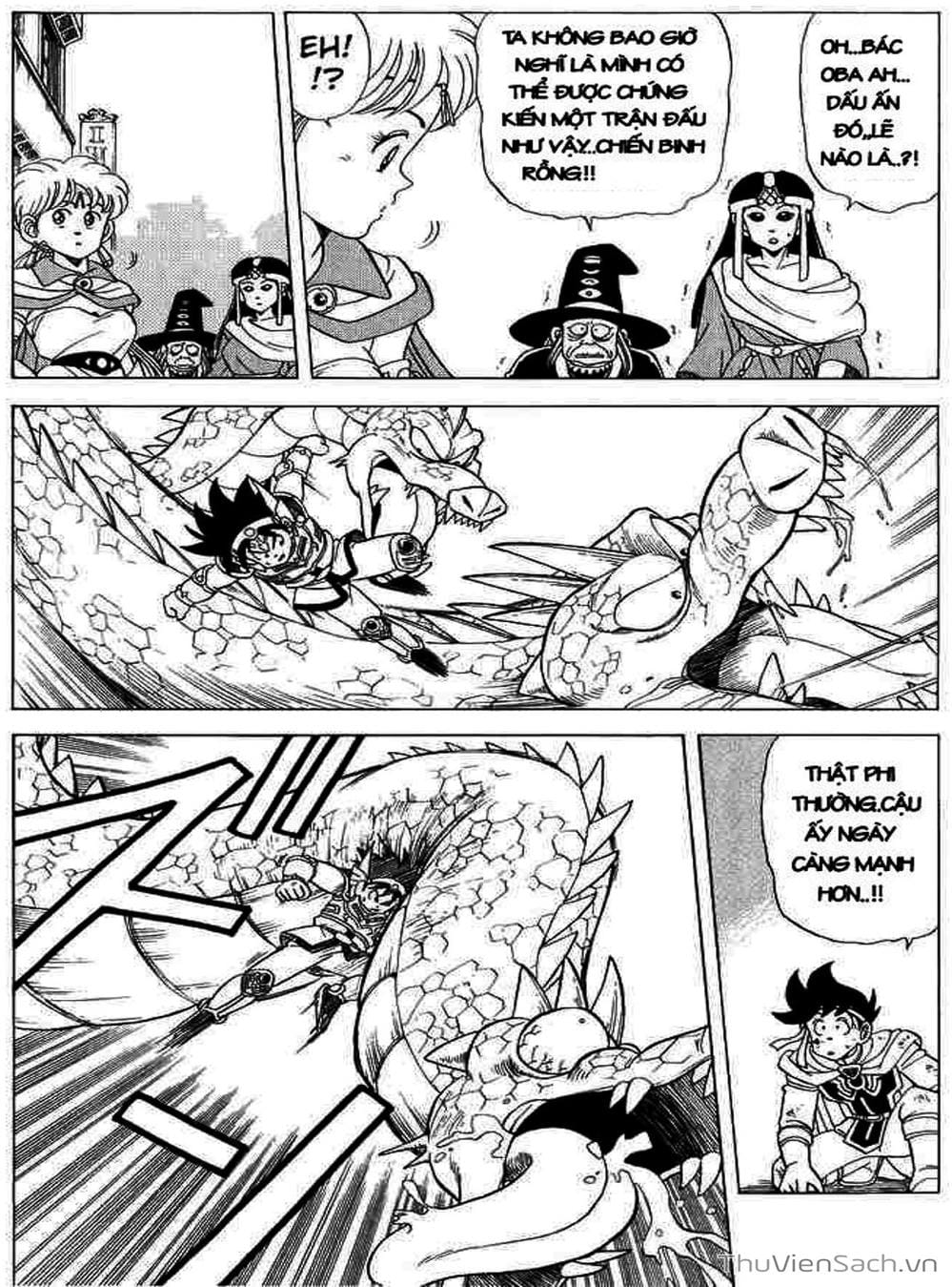 Truyện Tranh Dấu Ấn Rồng Thiêng - Dragon Quest trang 4