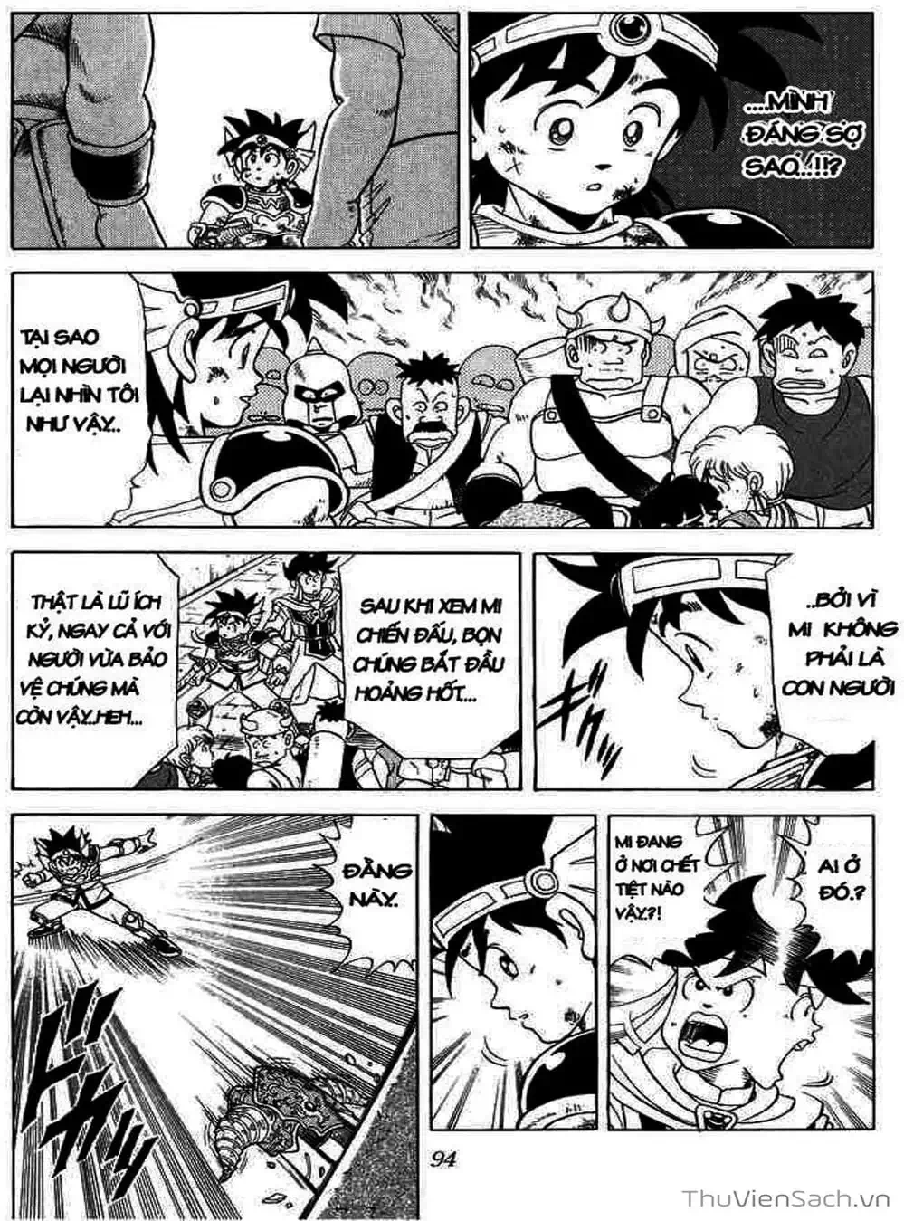 Truyện Tranh Dấu Ấn Rồng Thiêng - Dragon Quest trang 4