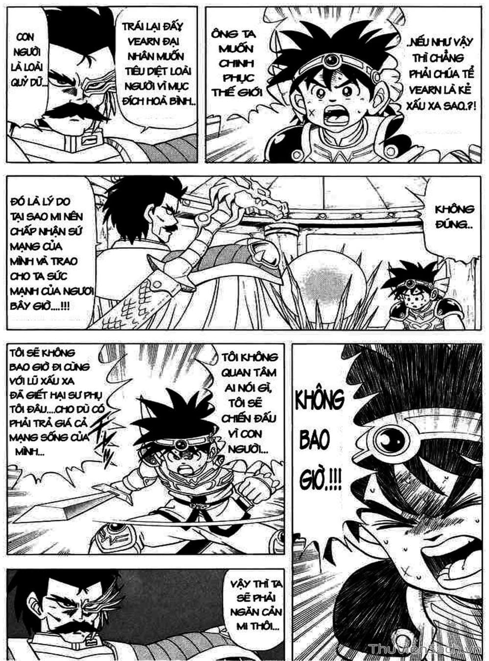 Truyện Tranh Dấu Ấn Rồng Thiêng - Dragon Quest trang 4