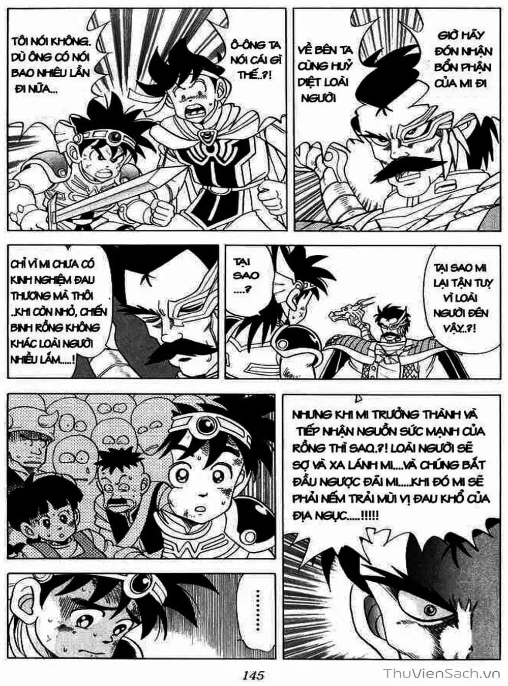 Truyện Tranh Dấu Ấn Rồng Thiêng - Dragon Quest trang 4