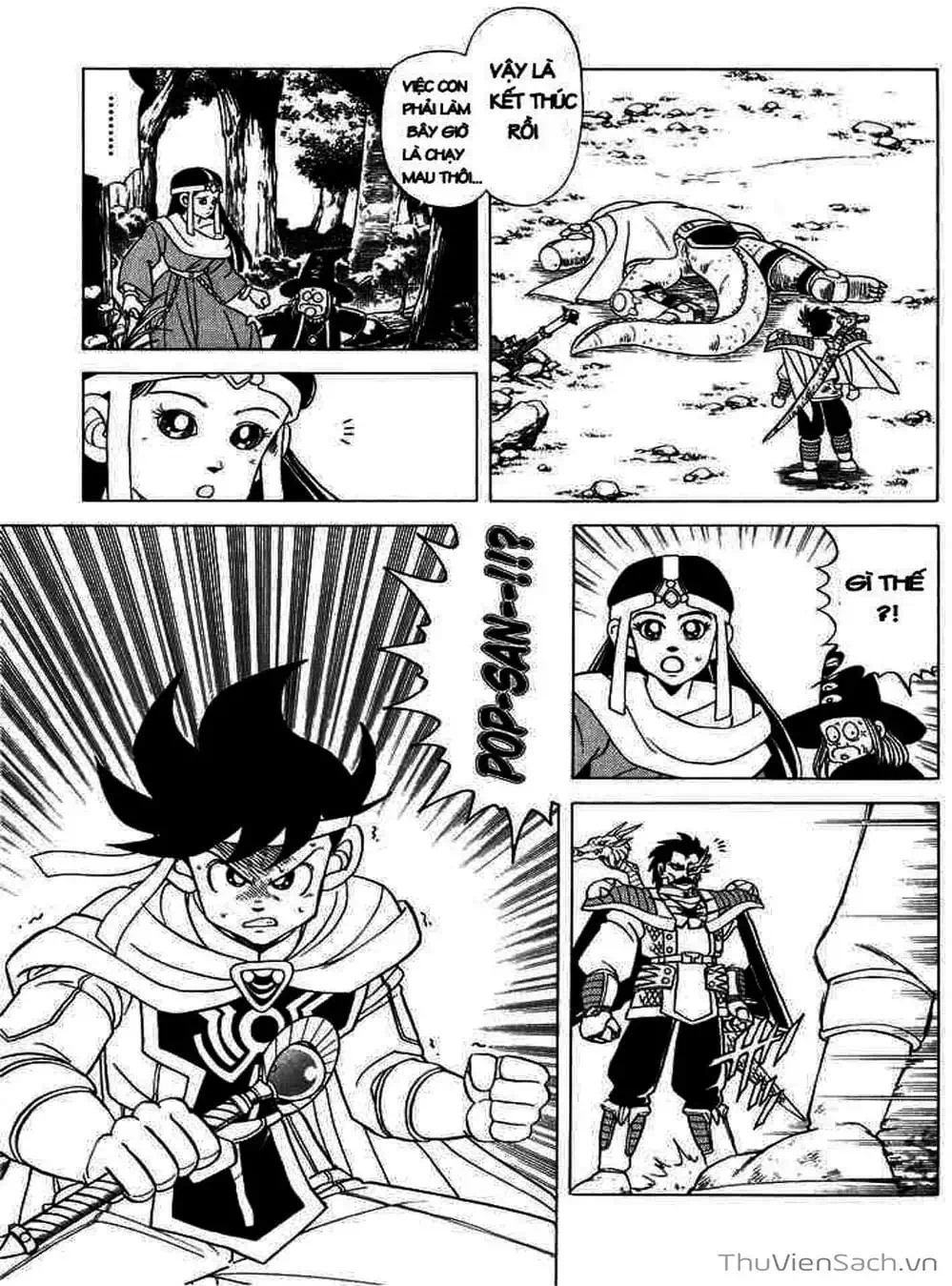 Truyện Tranh Dấu Ấn Rồng Thiêng - Dragon Quest trang 4