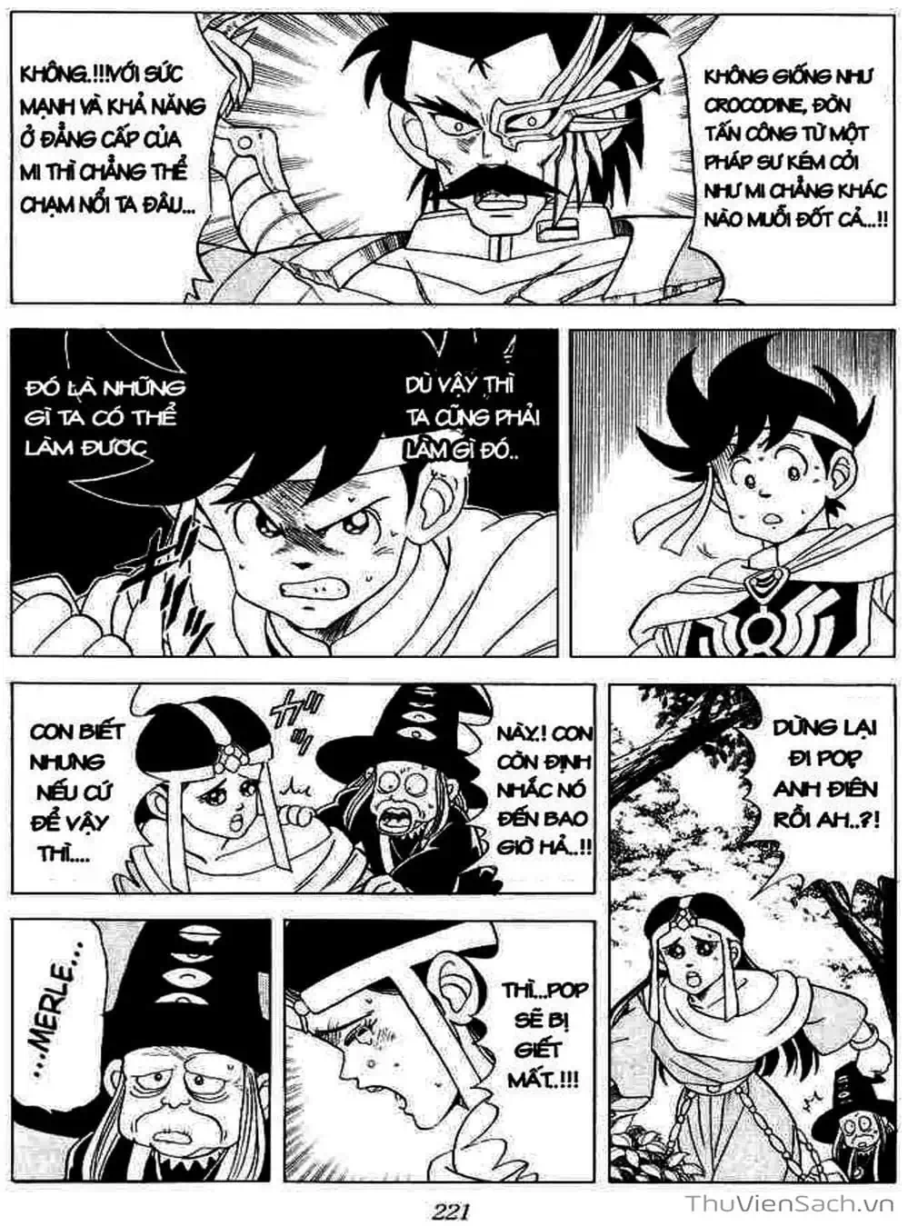 Truyện Tranh Dấu Ấn Rồng Thiêng - Dragon Quest trang 4