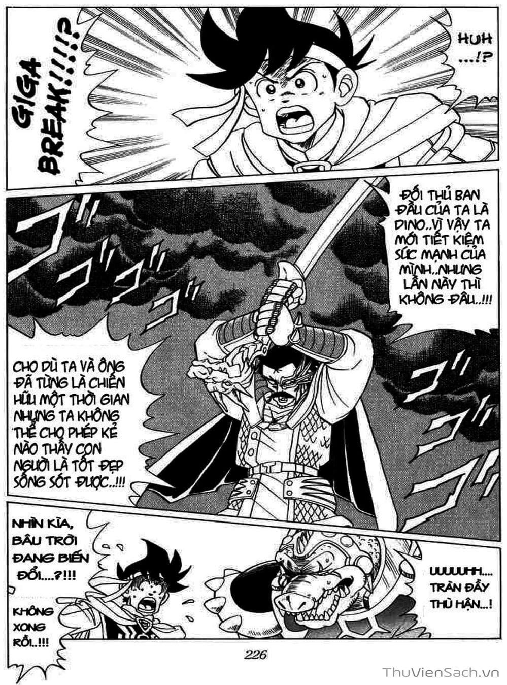 Truyện Tranh Dấu Ấn Rồng Thiêng - Dragon Quest trang 4