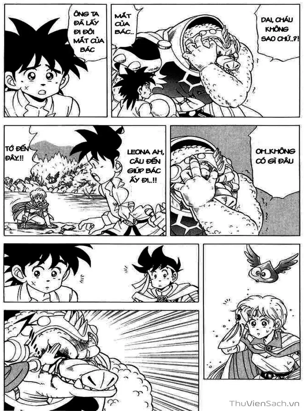 Truyện Tranh Dấu Ấn Rồng Thiêng - Dragon Quest trang 4