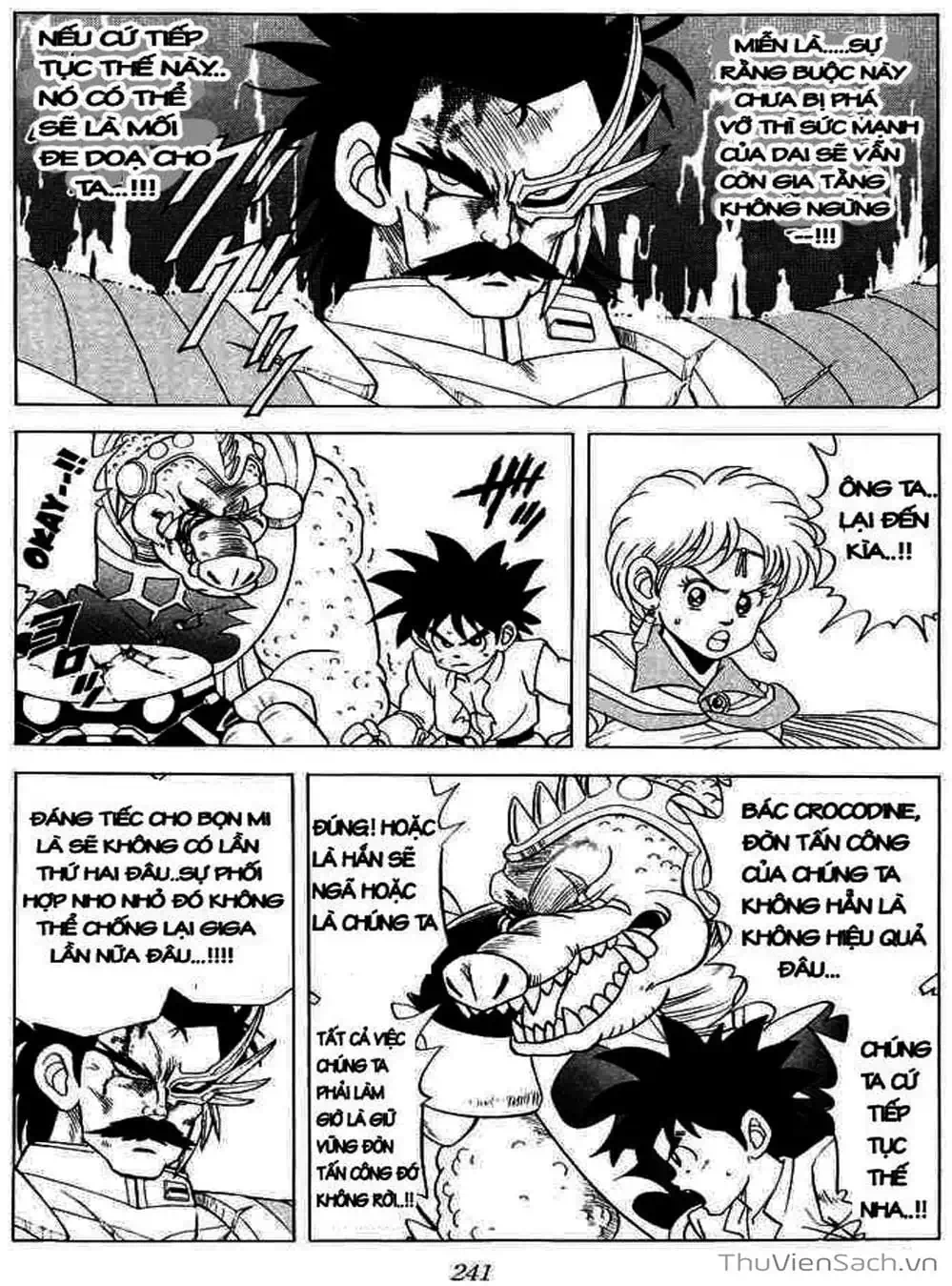 Truyện Tranh Dấu Ấn Rồng Thiêng - Dragon Quest trang 4