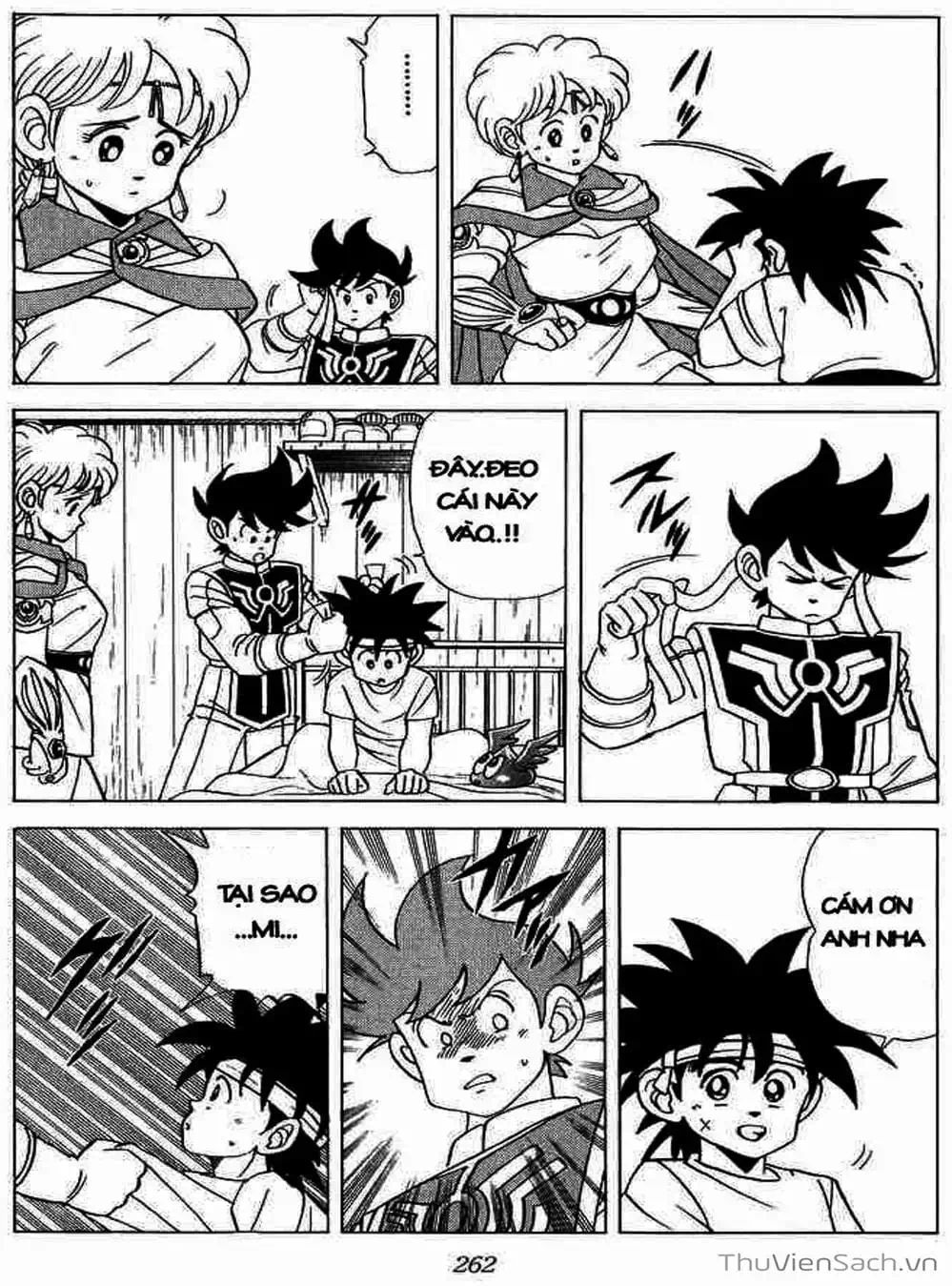 Truyện Tranh Dấu Ấn Rồng Thiêng - Dragon Quest trang 4