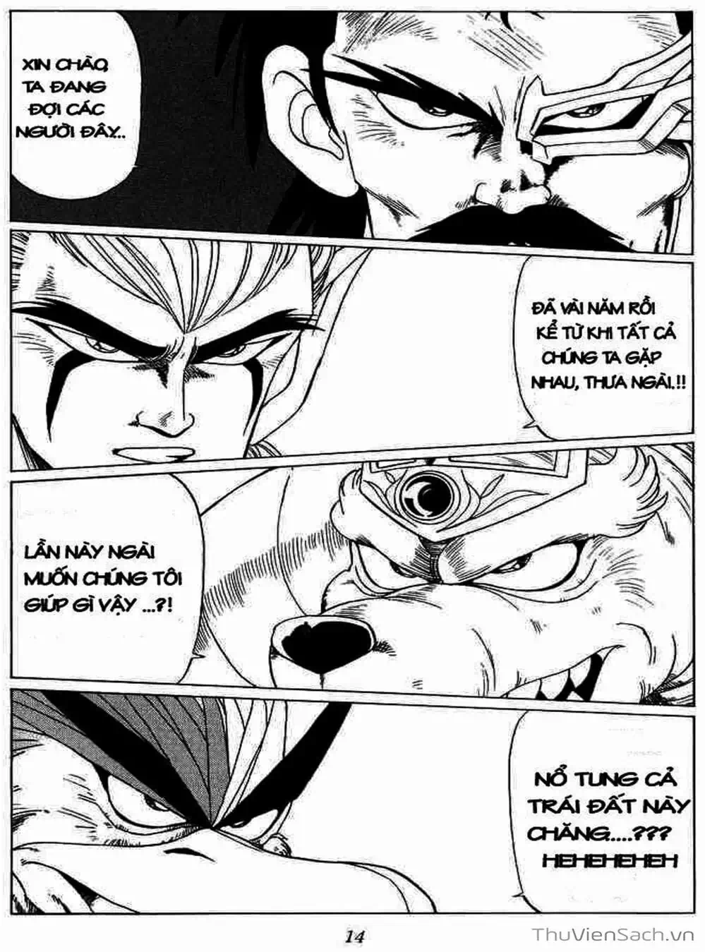 Truyện Tranh Dấu Ấn Rồng Thiêng - Dragon Quest trang 4