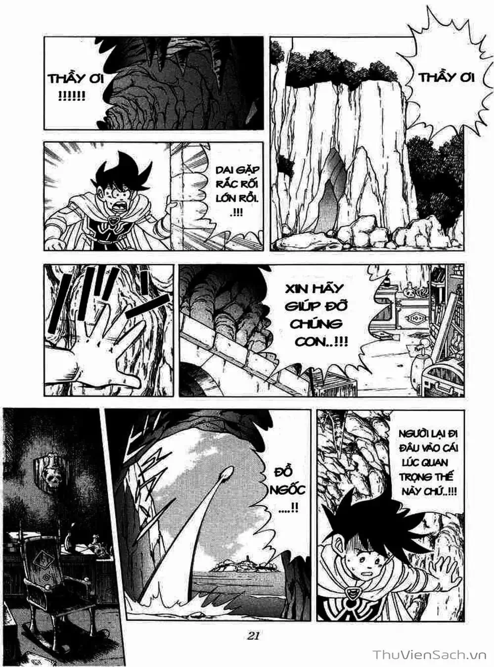 Truyện Tranh Dấu Ấn Rồng Thiêng - Dragon Quest trang 4