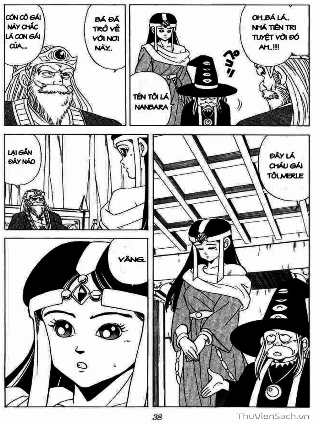 Truyện Tranh Dấu Ấn Rồng Thiêng - Dragon Quest trang 4