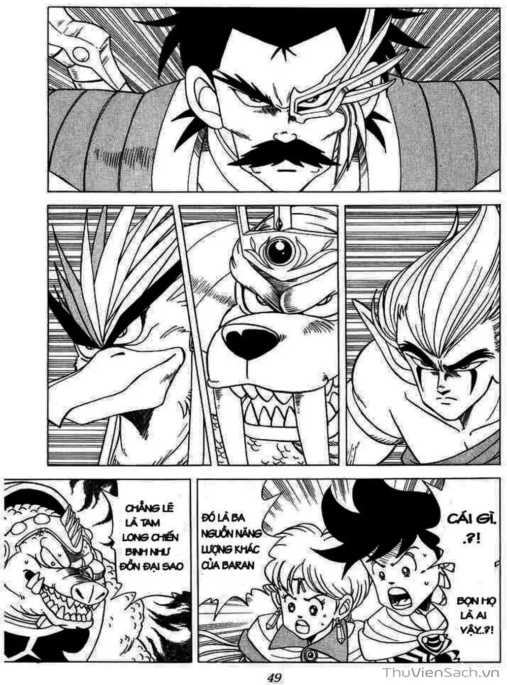 Truyện Tranh Dấu Ấn Rồng Thiêng - Dragon Quest trang 4