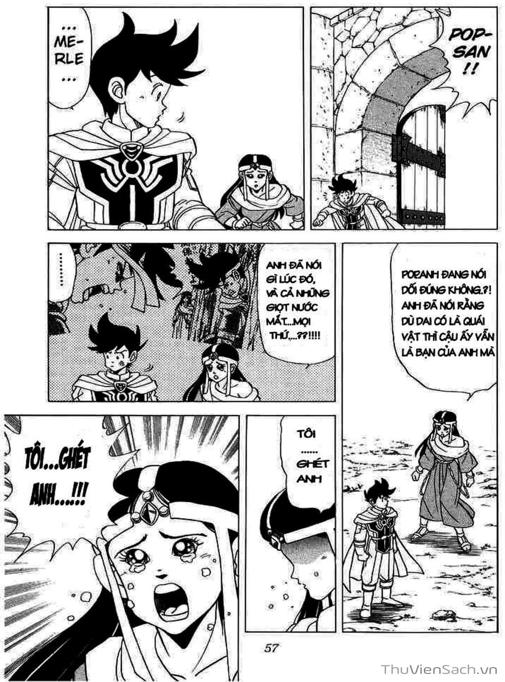 Truyện Tranh Dấu Ấn Rồng Thiêng - Dragon Quest trang 4